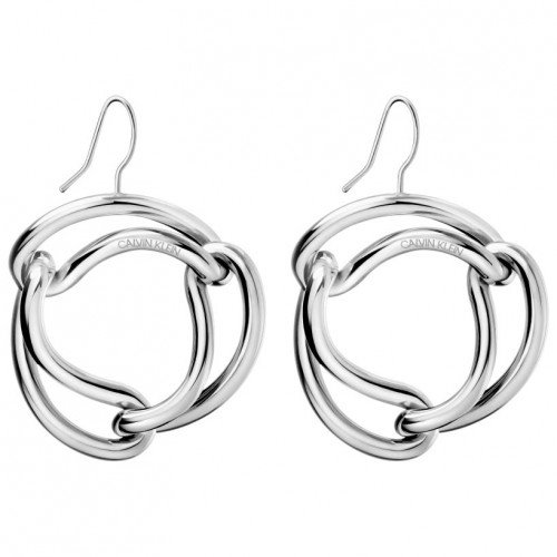 Earrings Calvin Klein Woman in Steel KJ9QME000100 - KJ9QME000100